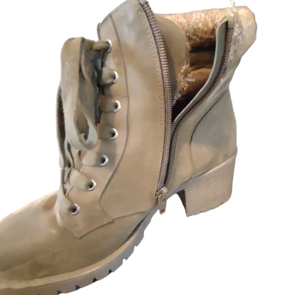 Universal Thread Lace-Up Medium Brown Dark Army G… - image 5